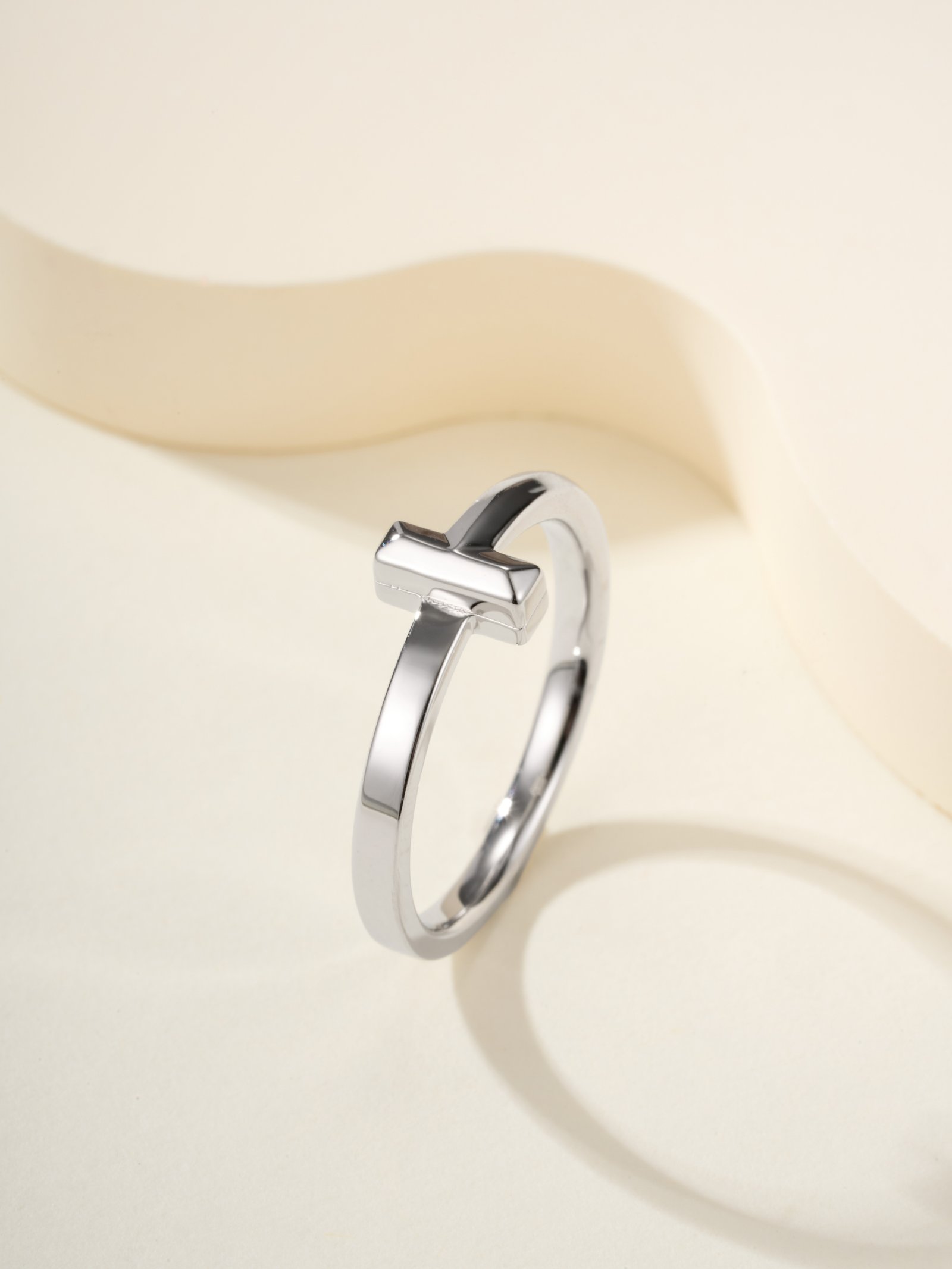 T1 new diamond free narrow ring - 图片 11