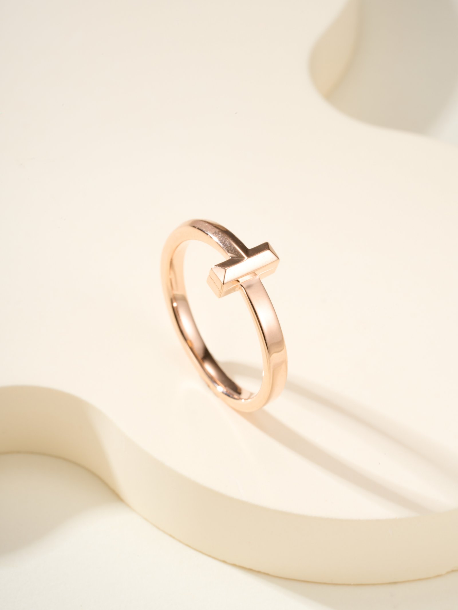 T1 new diamond free narrow ring - 图片 4