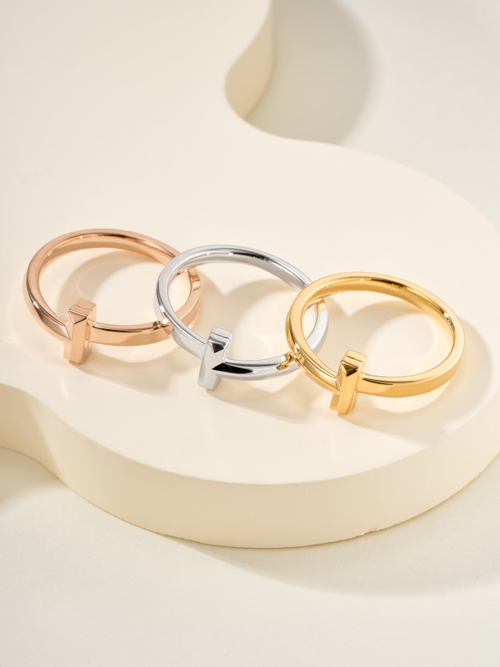 T1 new diamond free narrow ring