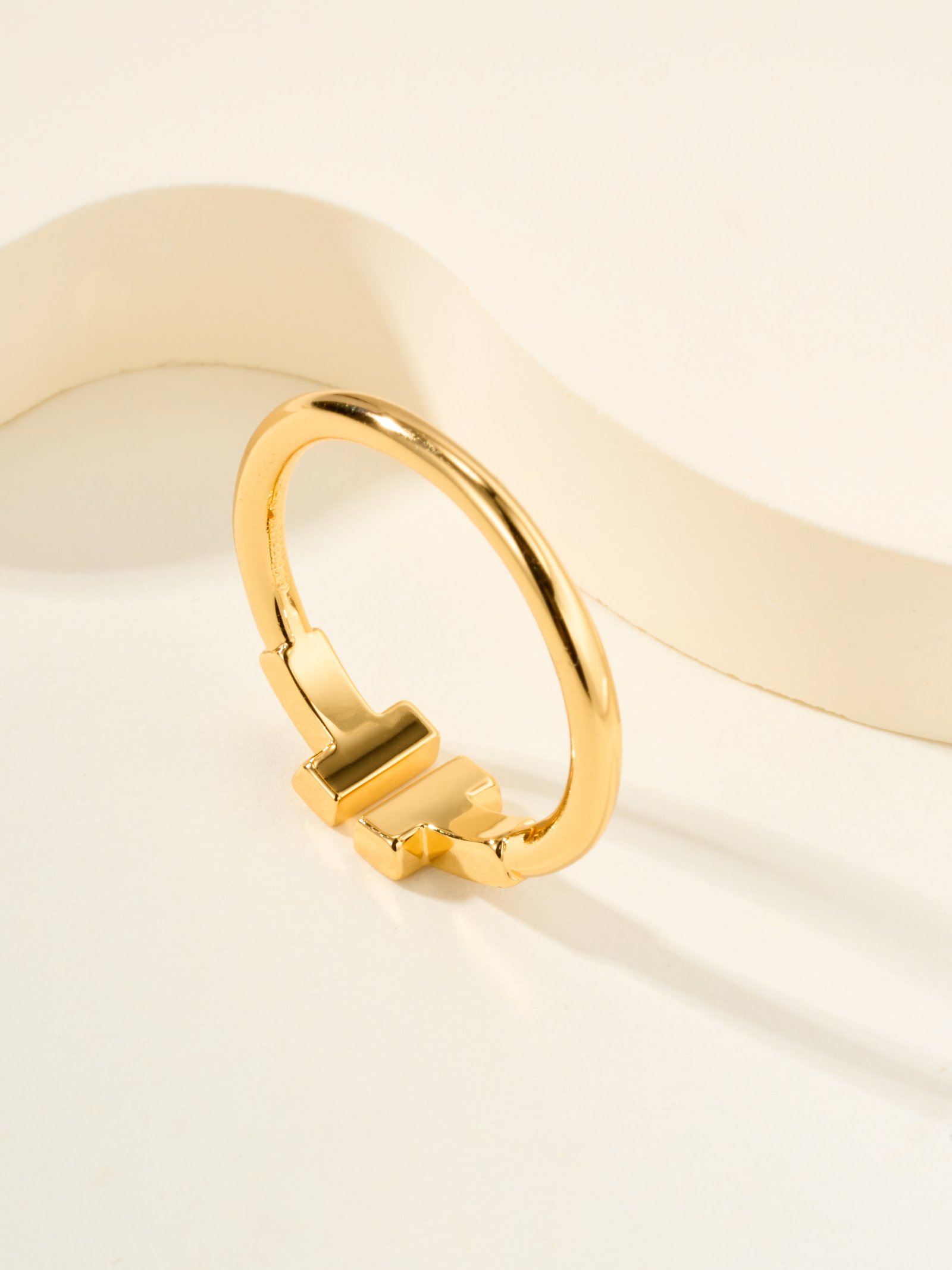 Double T Full Diamond Ring - Image 7