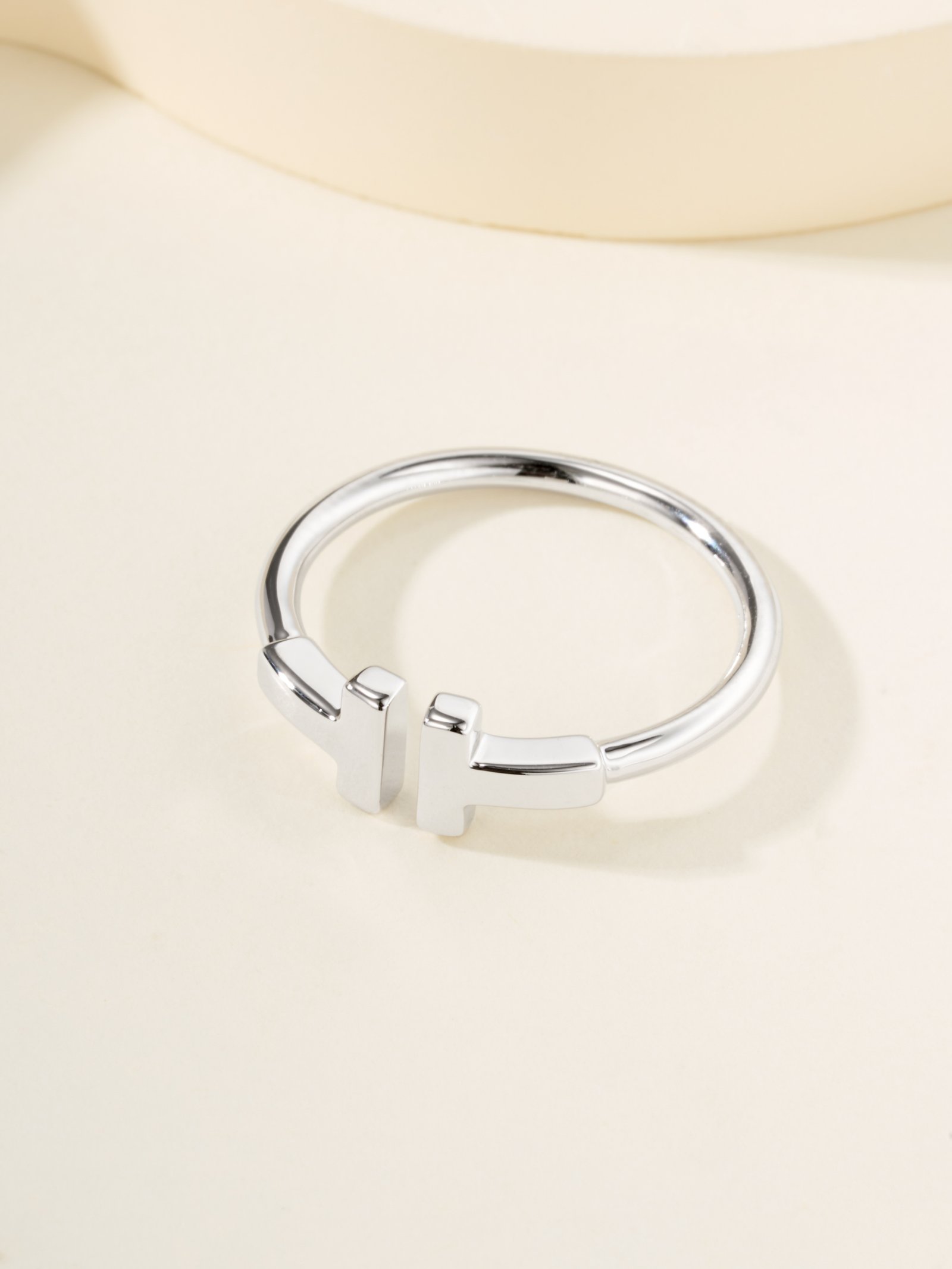 Double T Diamond free Ring - Image 3