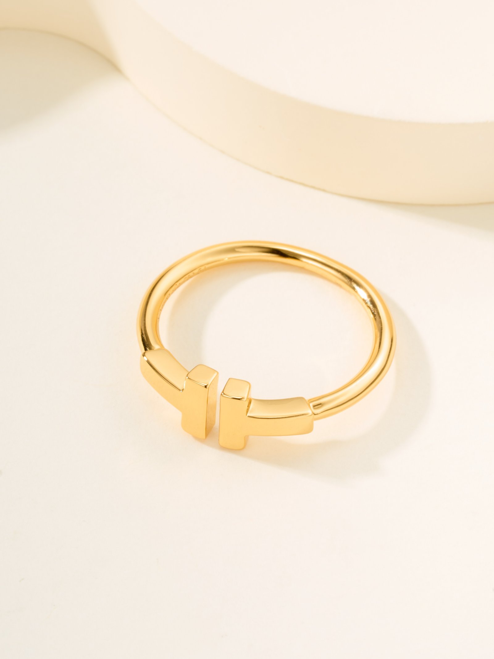 Double T Diamond free Ring - Image 7