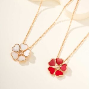 Chopard Happy Hearts Flowers necklace series