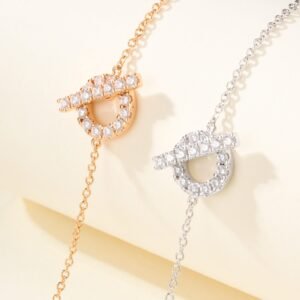 Full Diamond 0T Buckle Bracelet