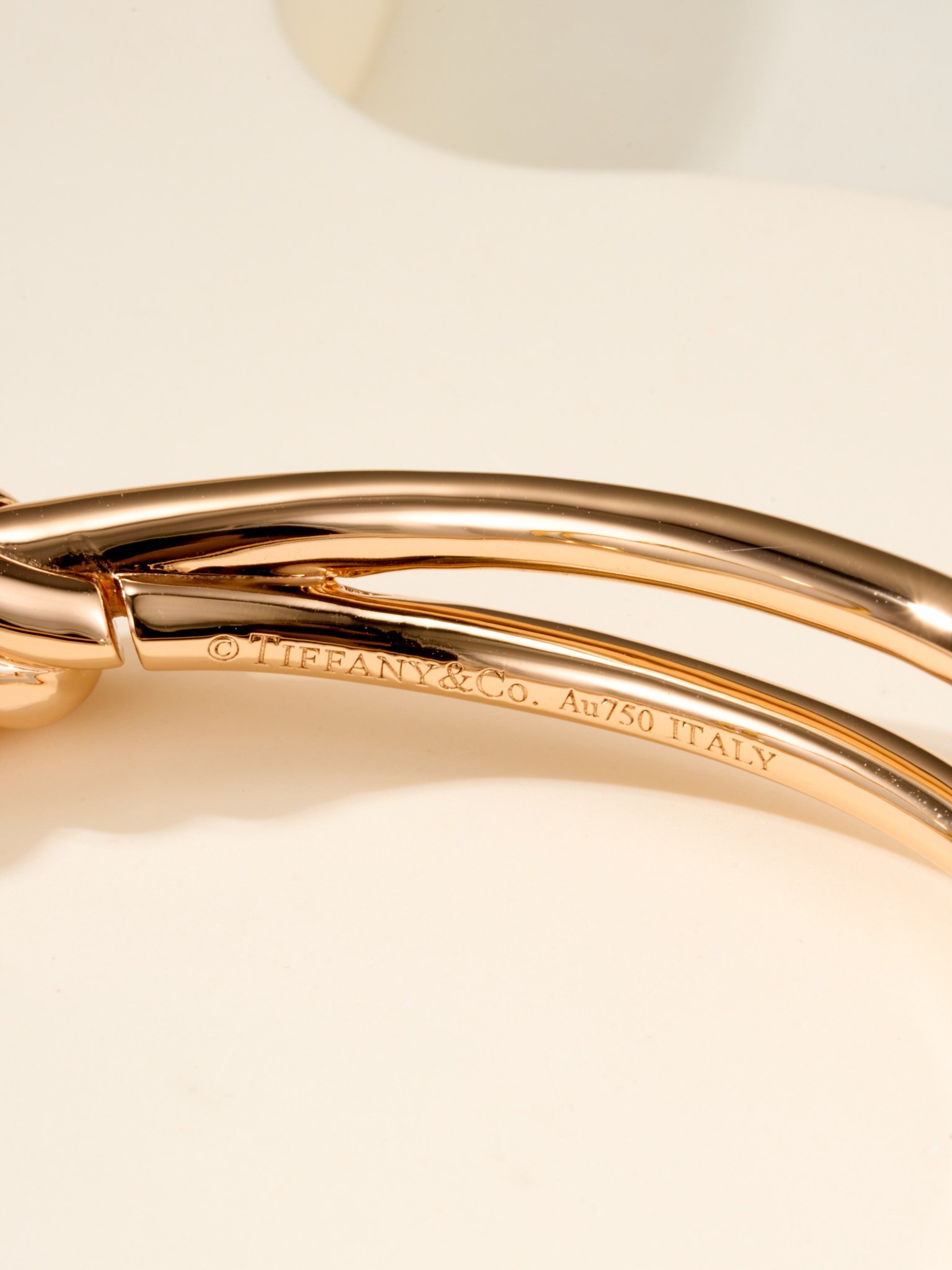T Knot series double row hinge bracelet - 图片 7