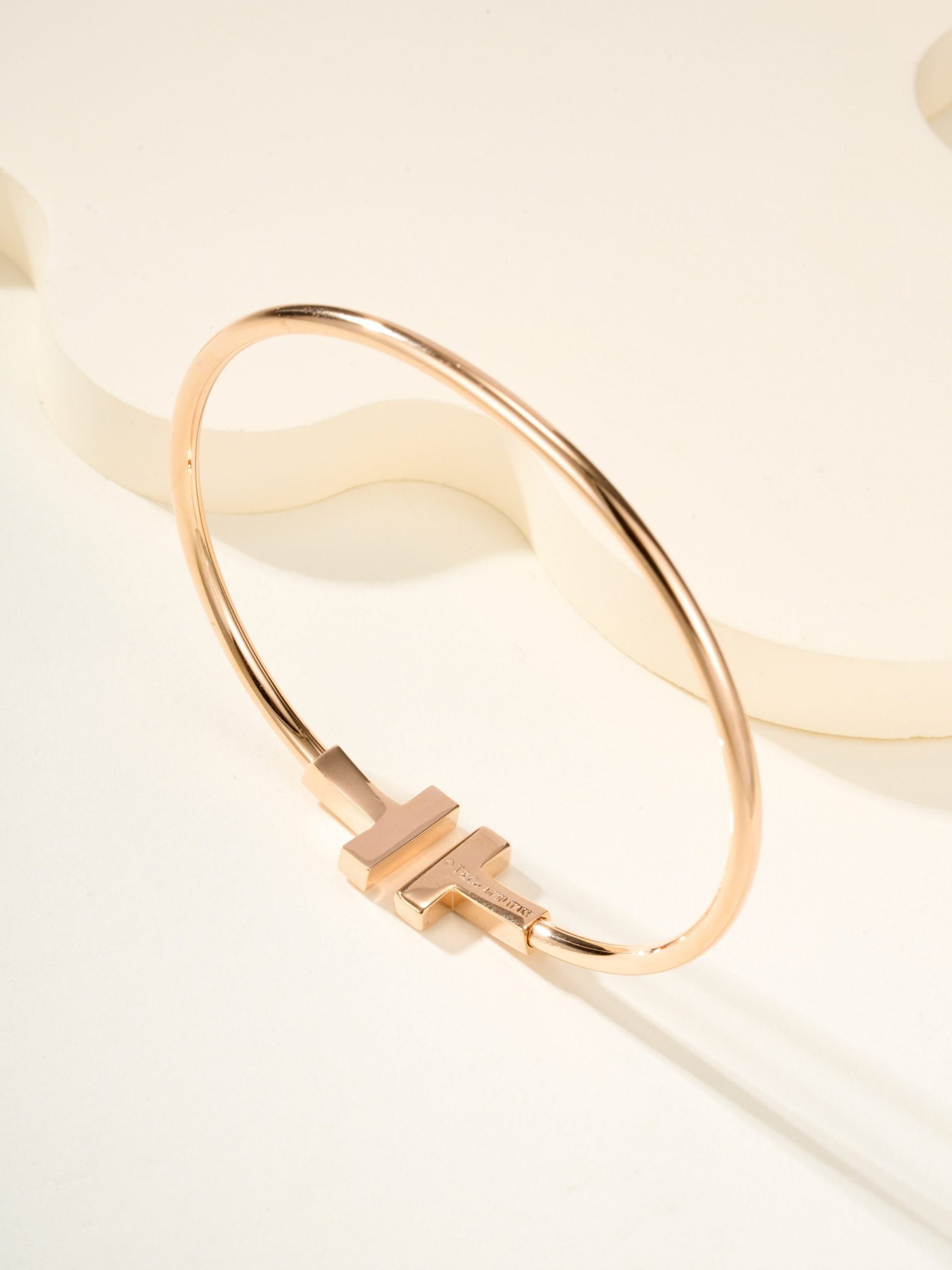 Double T Classic Diamond free Bracelet - Image 7