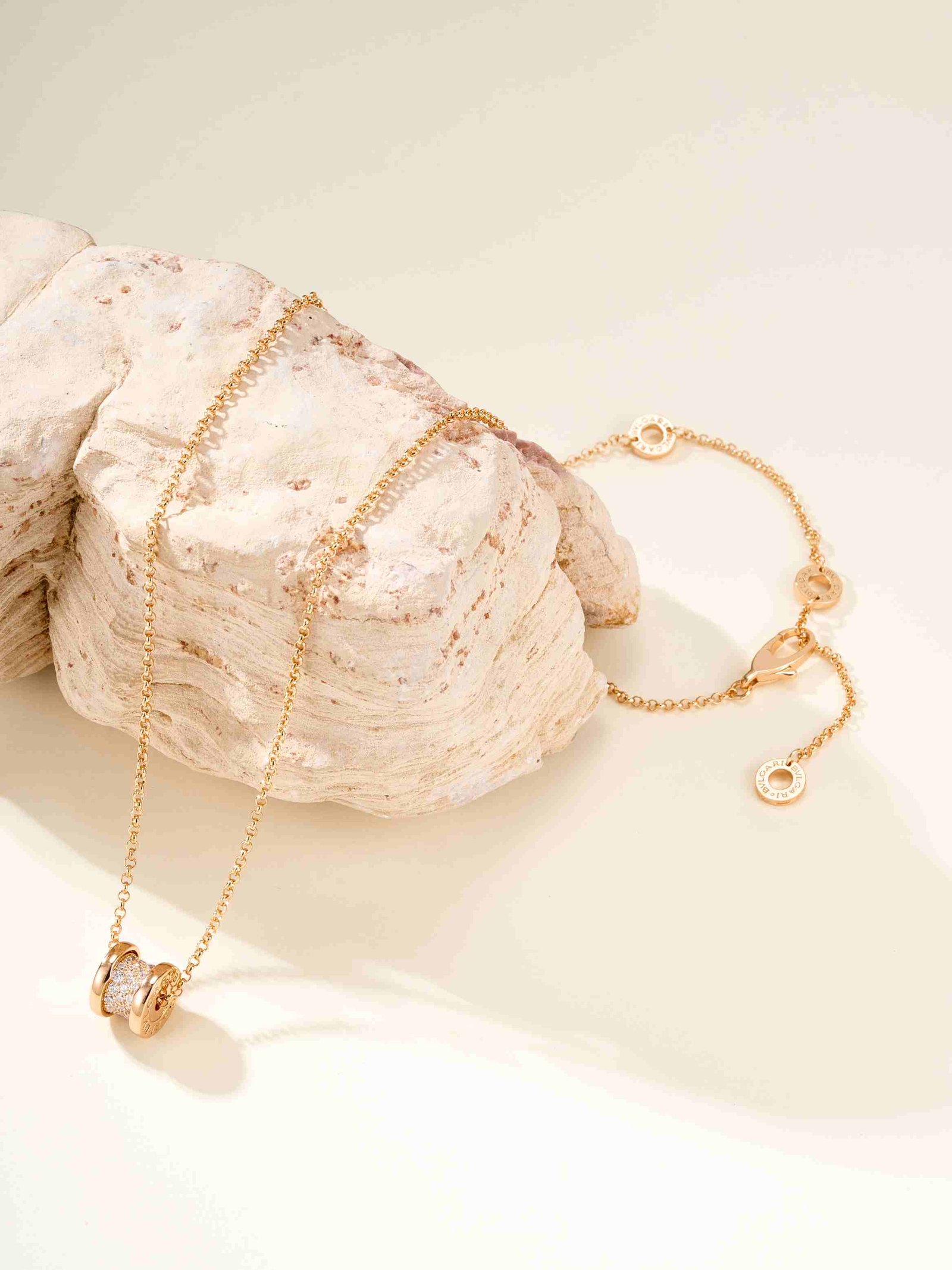 Small waist dense diamond studded necklace (925 sterling silver chain) - 图片 10