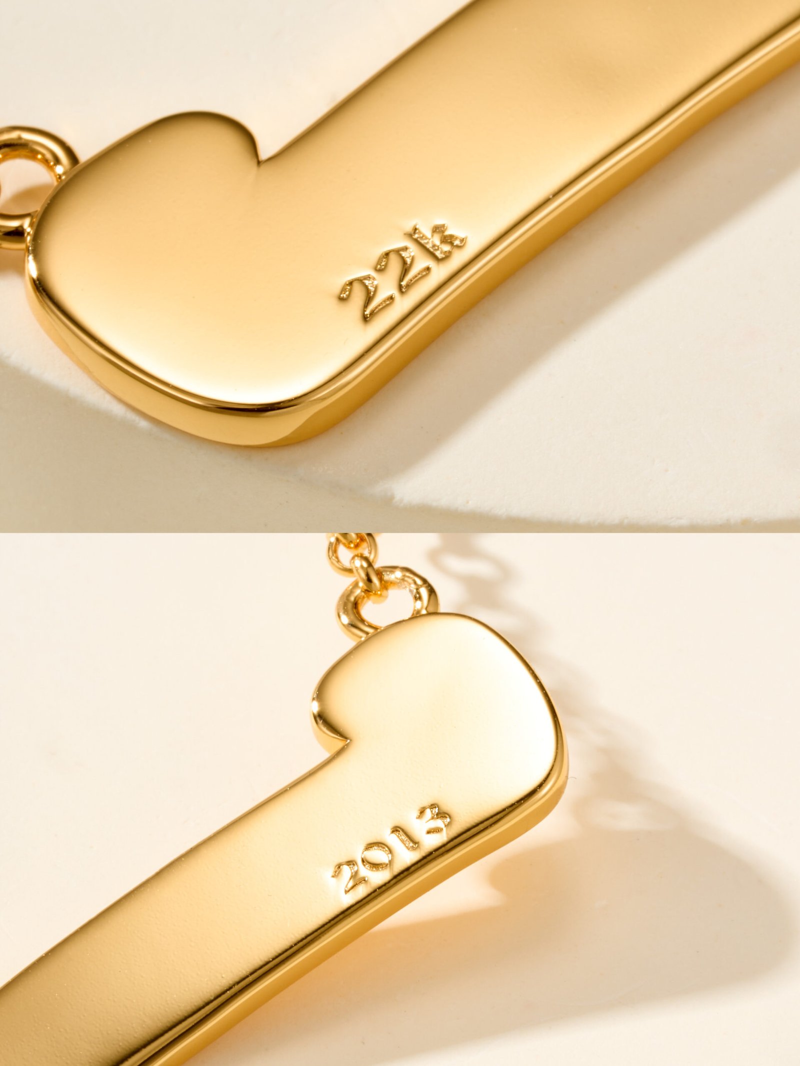 Chrome Hearts 22k Gold Scroll Necklace - Image 5