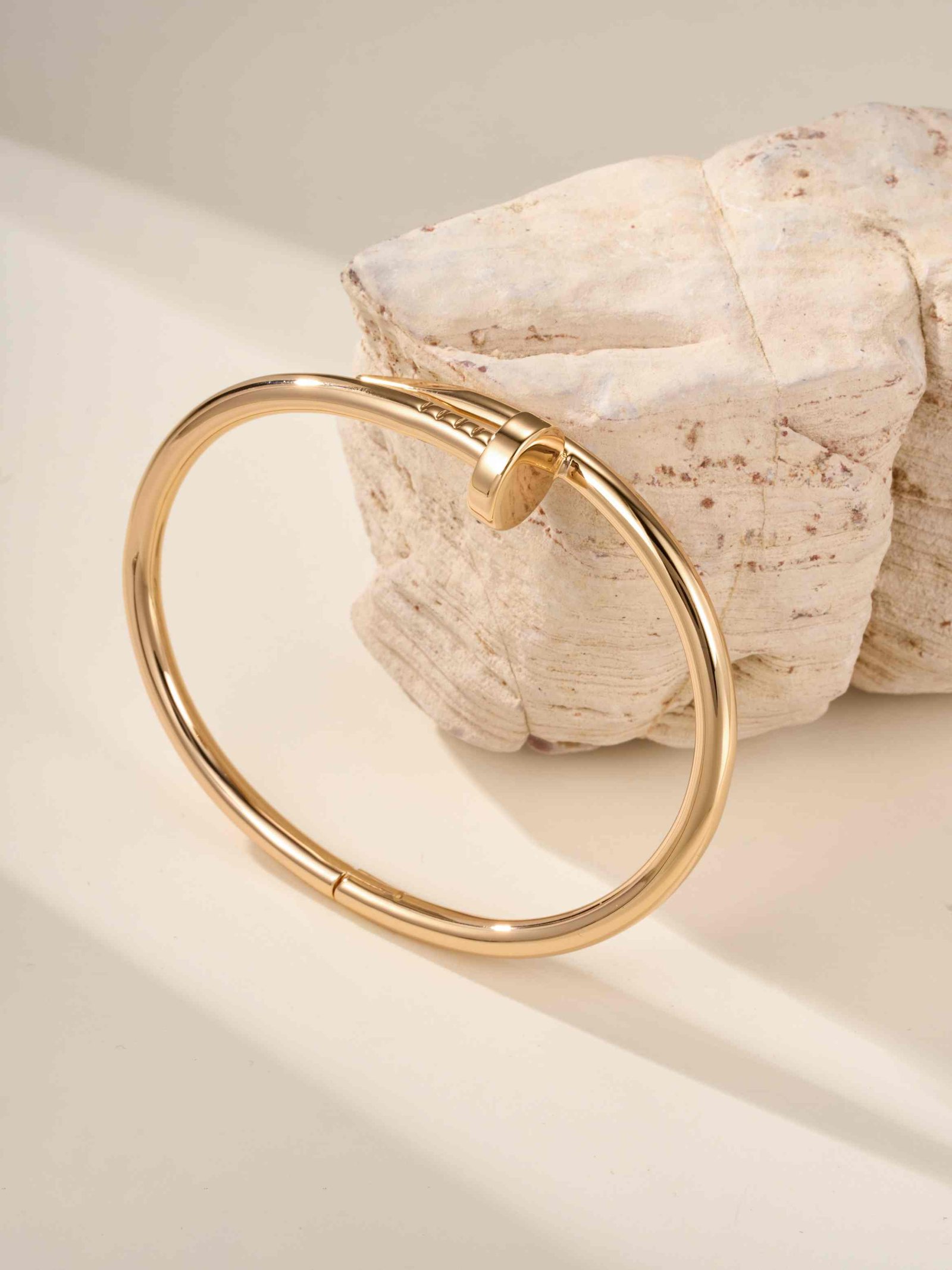 Nail rough version diamond free bracelet