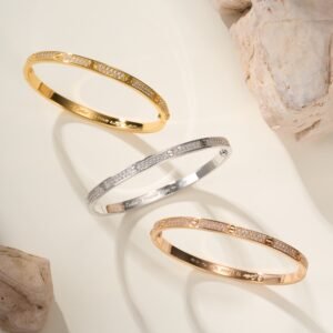 Love Classic Starry Sky Narrow Edition Bracelet (Wax Set with Diamonds)