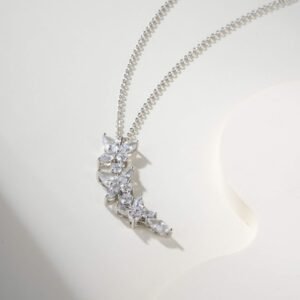 Victoria Victoria Eye Diamond Necklace from T Home (Color White)