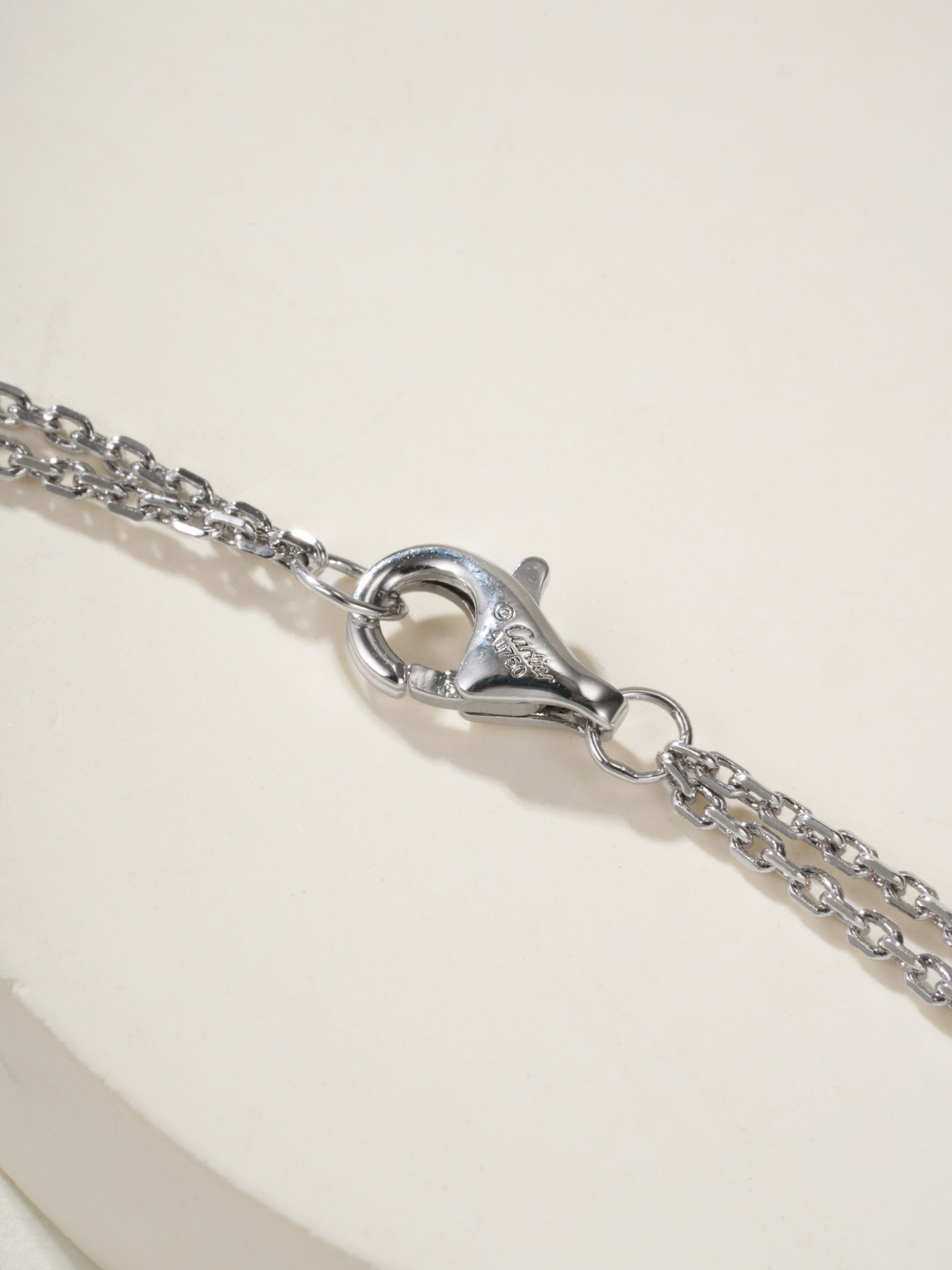 Little leopard full diamond necklace - 图片 6