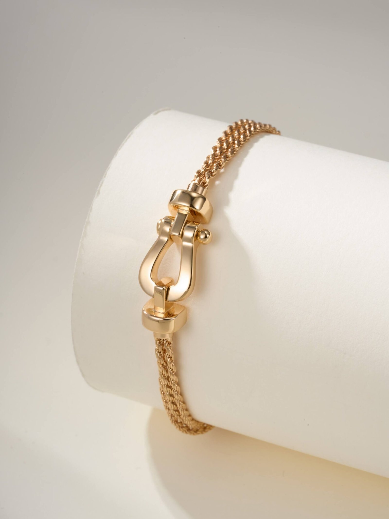 10 degree diamond free horseshoe buckle bracelet (small size) - Image 2