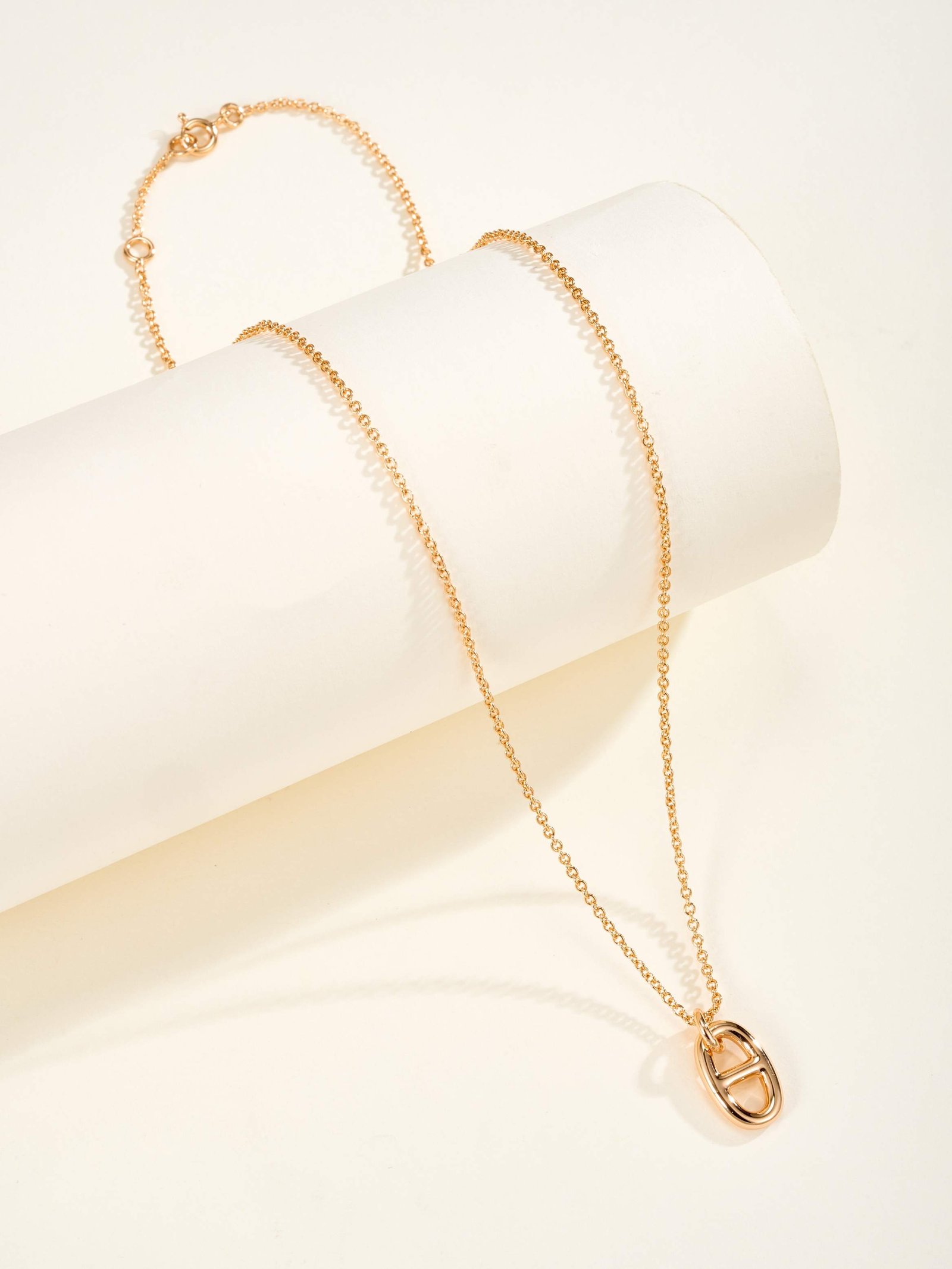 Love Pig Nose Necklace - 图片 2