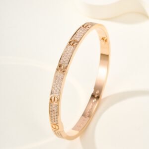 Love Bracelet 4.8mm Medium Starry Sky Bracelet (CNC Handmade Diamond Set)