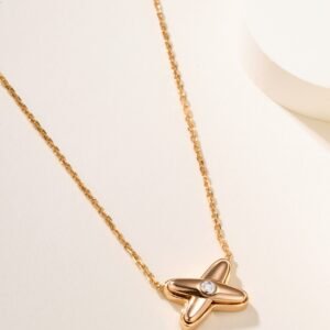 New Cross shaped Diamond Set Necklace