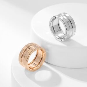 Chopard ice cubes diamond free ring large size