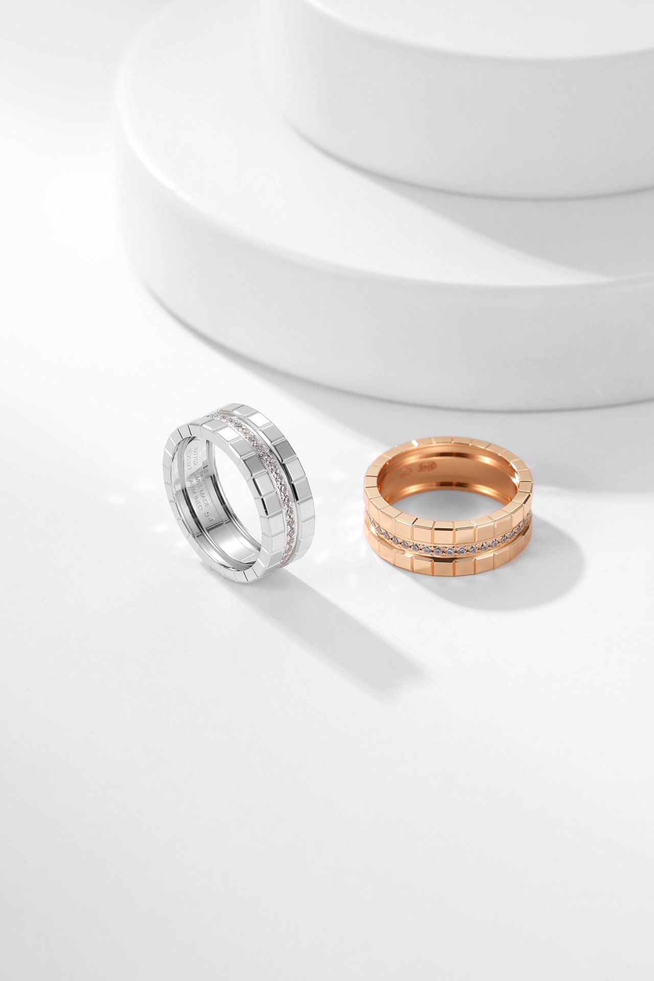 Chopard Ice Cube Diamond Set Ring Large - Image 2