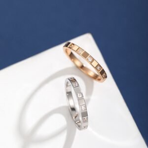 Ice Cube Pure Interdiamond Ring Narrow