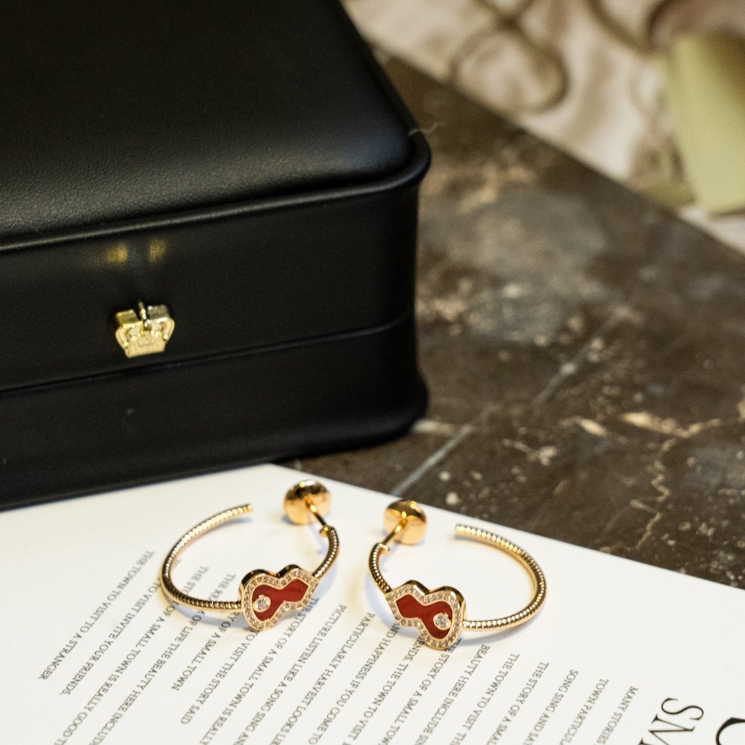 Qeelin Wulu Legend Red Gourd Earrings - Image 16