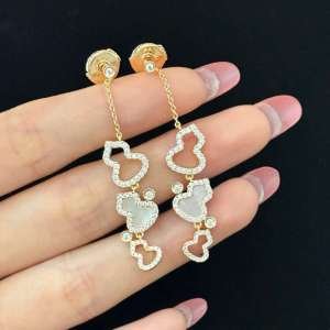 Qeelin Wulu Legend Red Gourd Earrings - Image 7