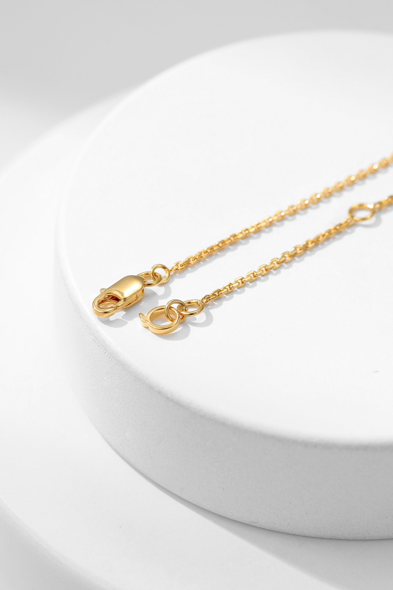Small size double gourd necklace with diamonds - 图片 8