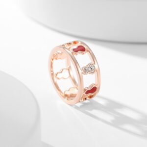 Xiaoba Fu Red Gourd Diamond Ring