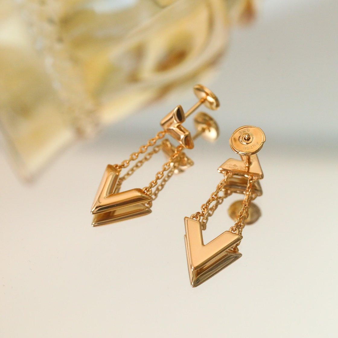 Volt series gold jewelry earrings - 图片 4