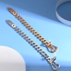 Male version large belt buckle thick bracelet