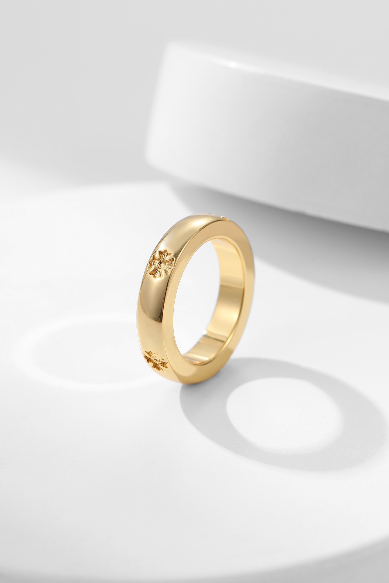 Chrome Hearts Diamond free cross ring