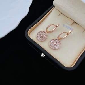 Enchanted Lotus Mother of Pearl Earrings