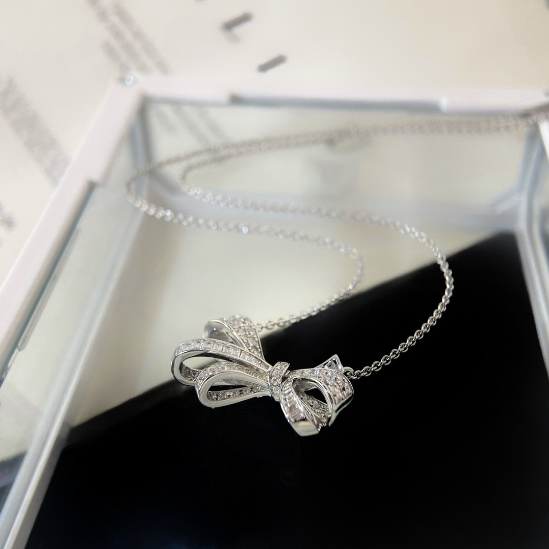 Graff Bow Bow 💎✨ necklace - 图片 3