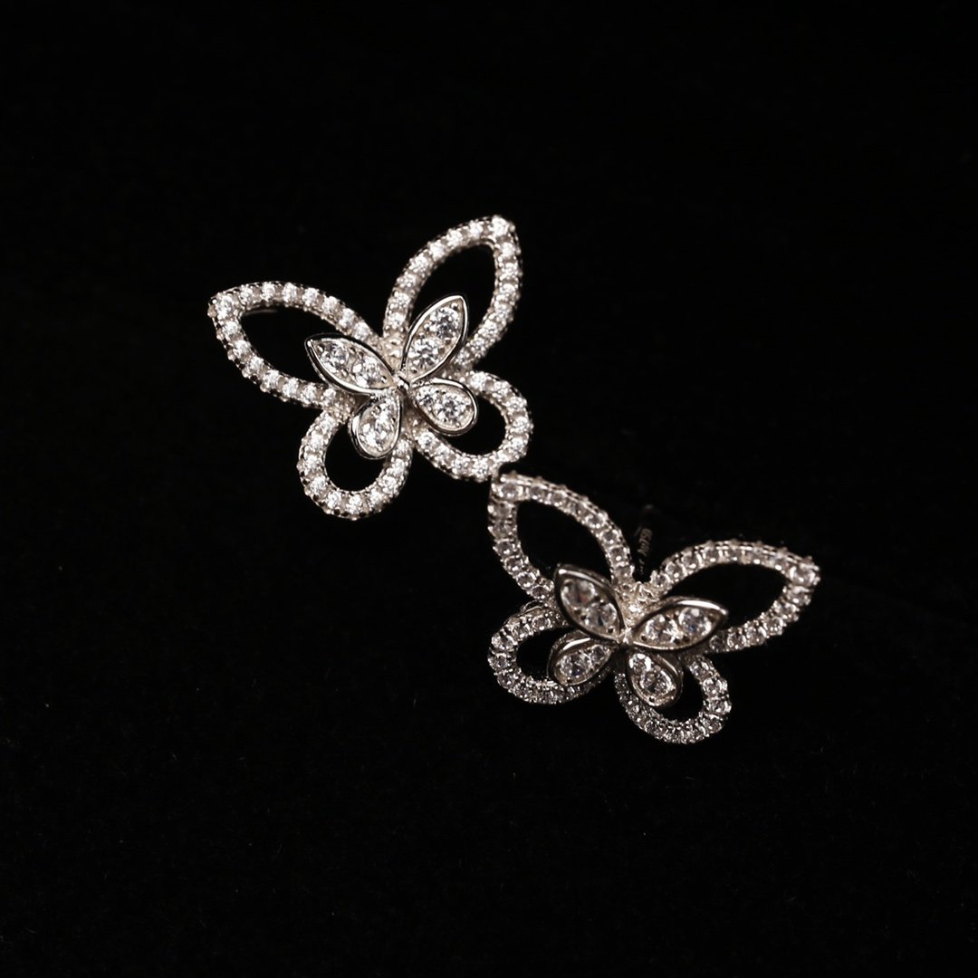 Graff Phantom Butterfly Earrings - 图片 2