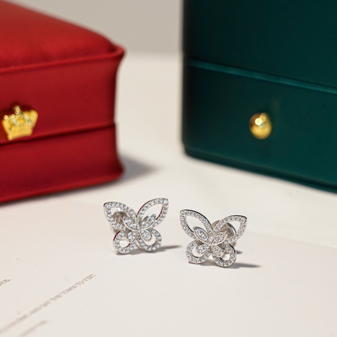 Graff Phantom Butterfly Earrings - 图片 9