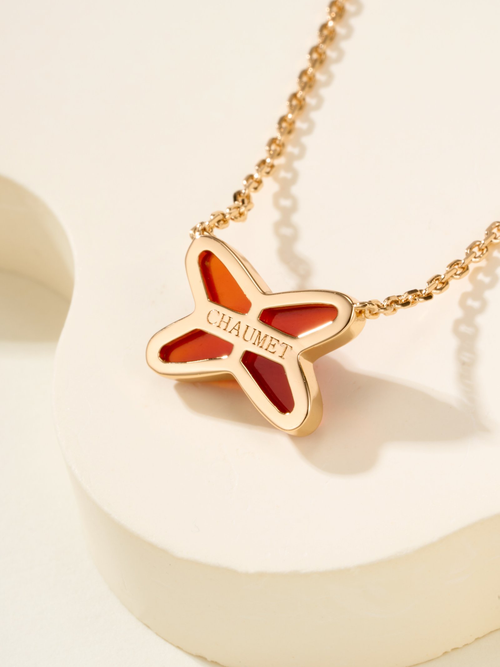 CHUMET Paris Cross shaped Beimu Necklace - 图片 2