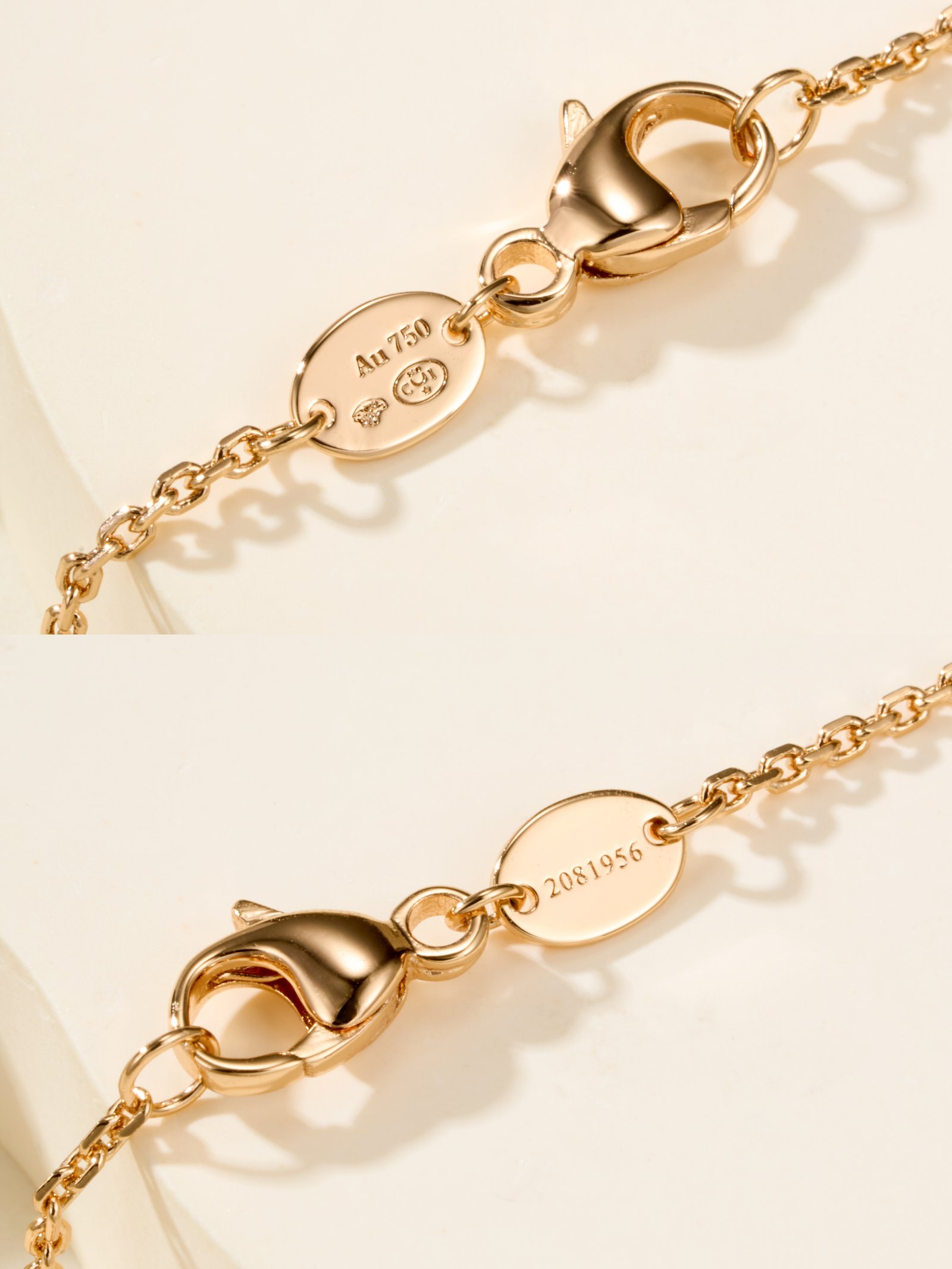 CHUMET Paris Cross shaped Beimu Necklace - 图片 3