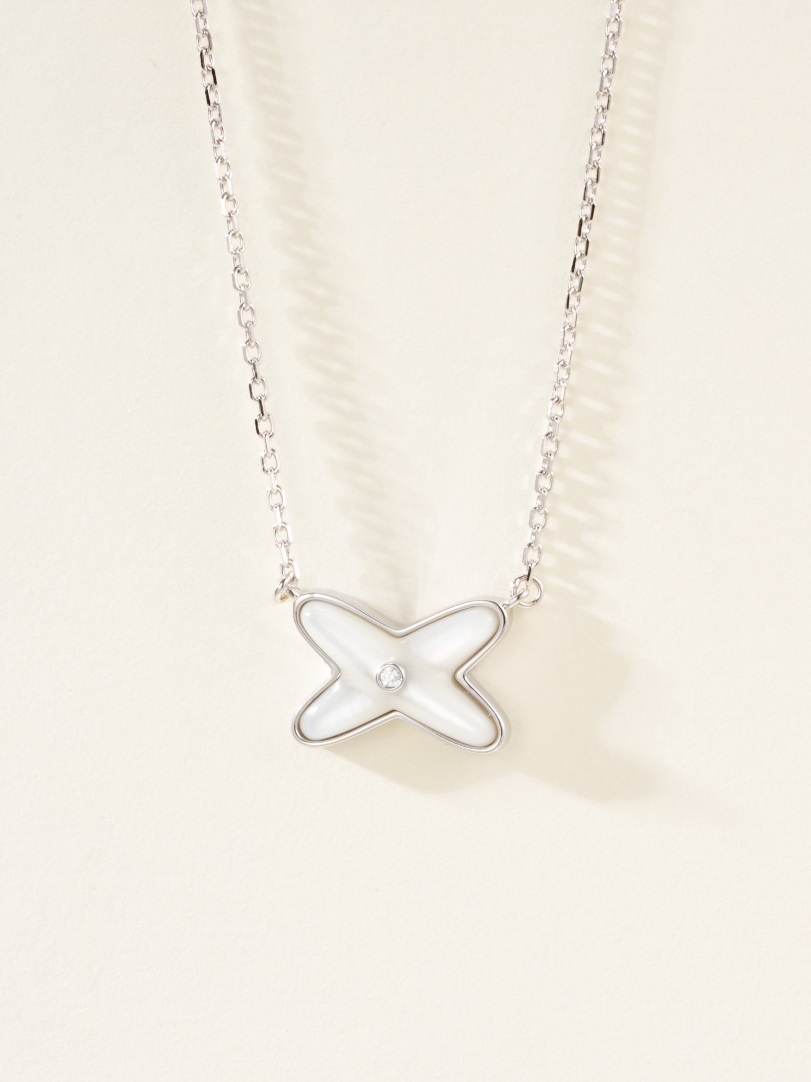 CHUMET Paris Cross shaped Beimu Necklace - 图片 5