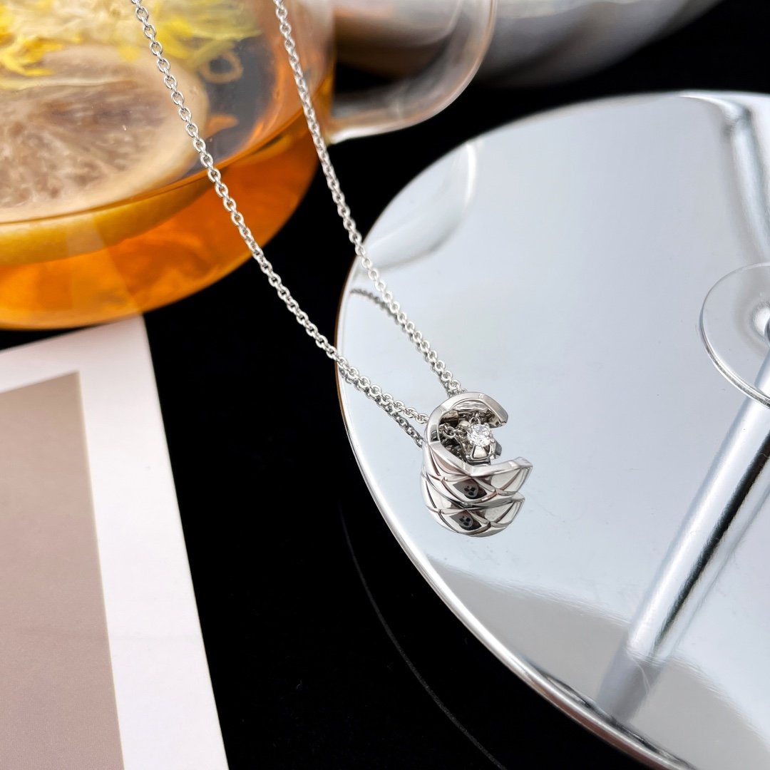 New CoCo CRUSH diamond necklace with diamond grid - 图片 9