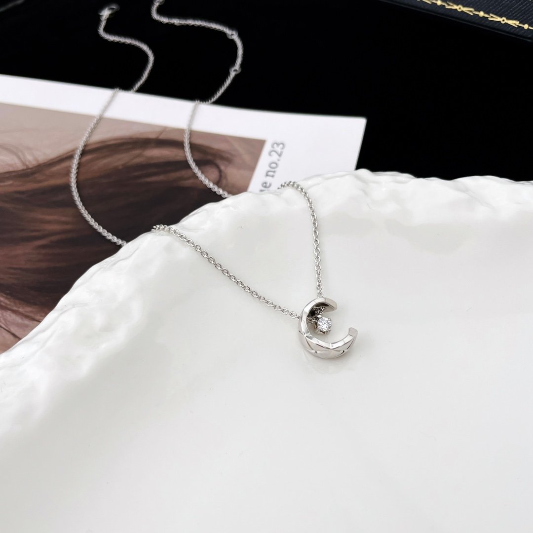 New CoCo CRUSH diamond necklace with diamond grid - 图片 5