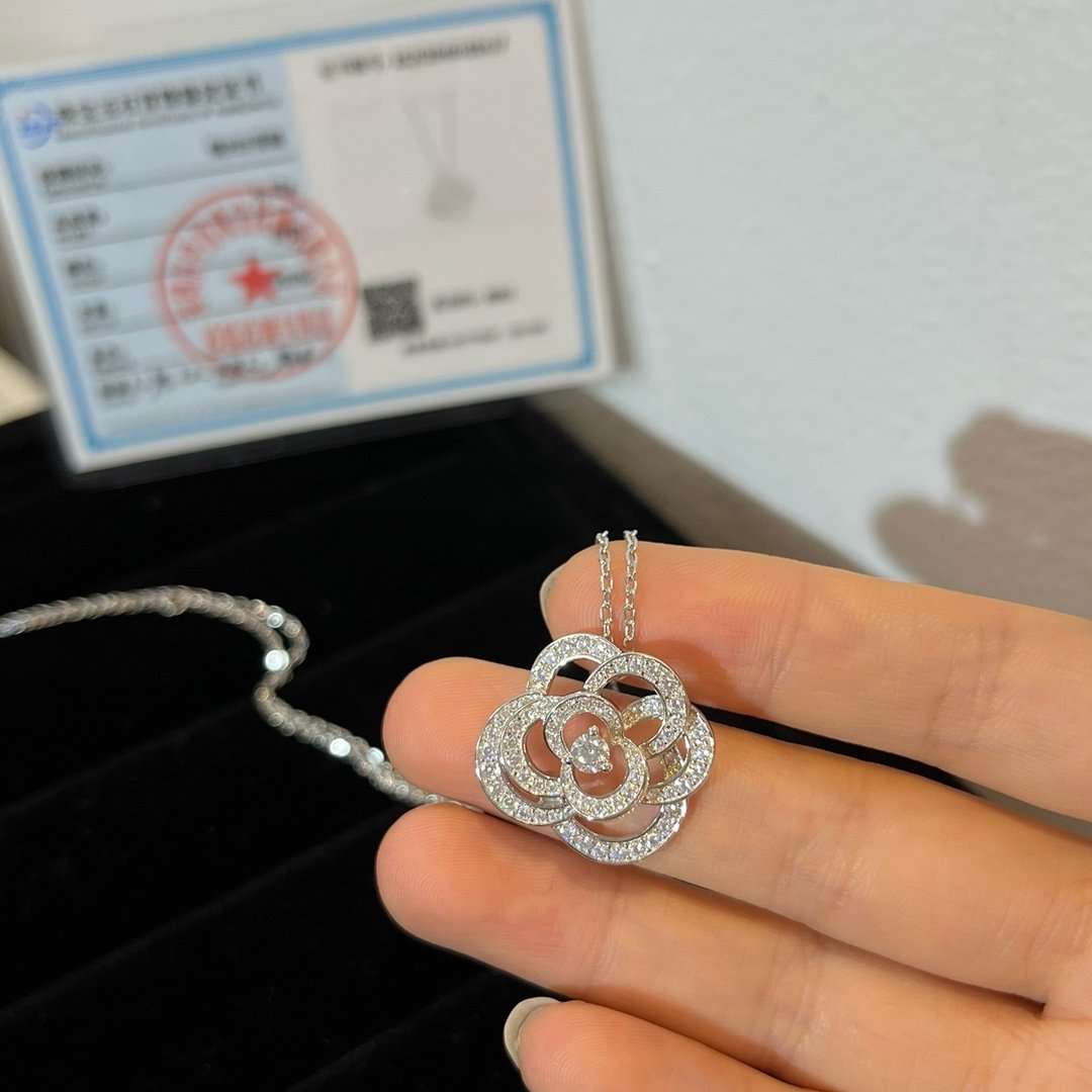 Classic Camellia Necklace - Image 4