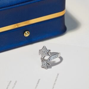 CHANEL COMETE Comet Ring (Color White)