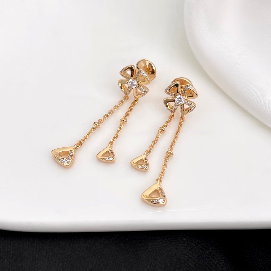 Yongding Flower Earrings - 图片 5