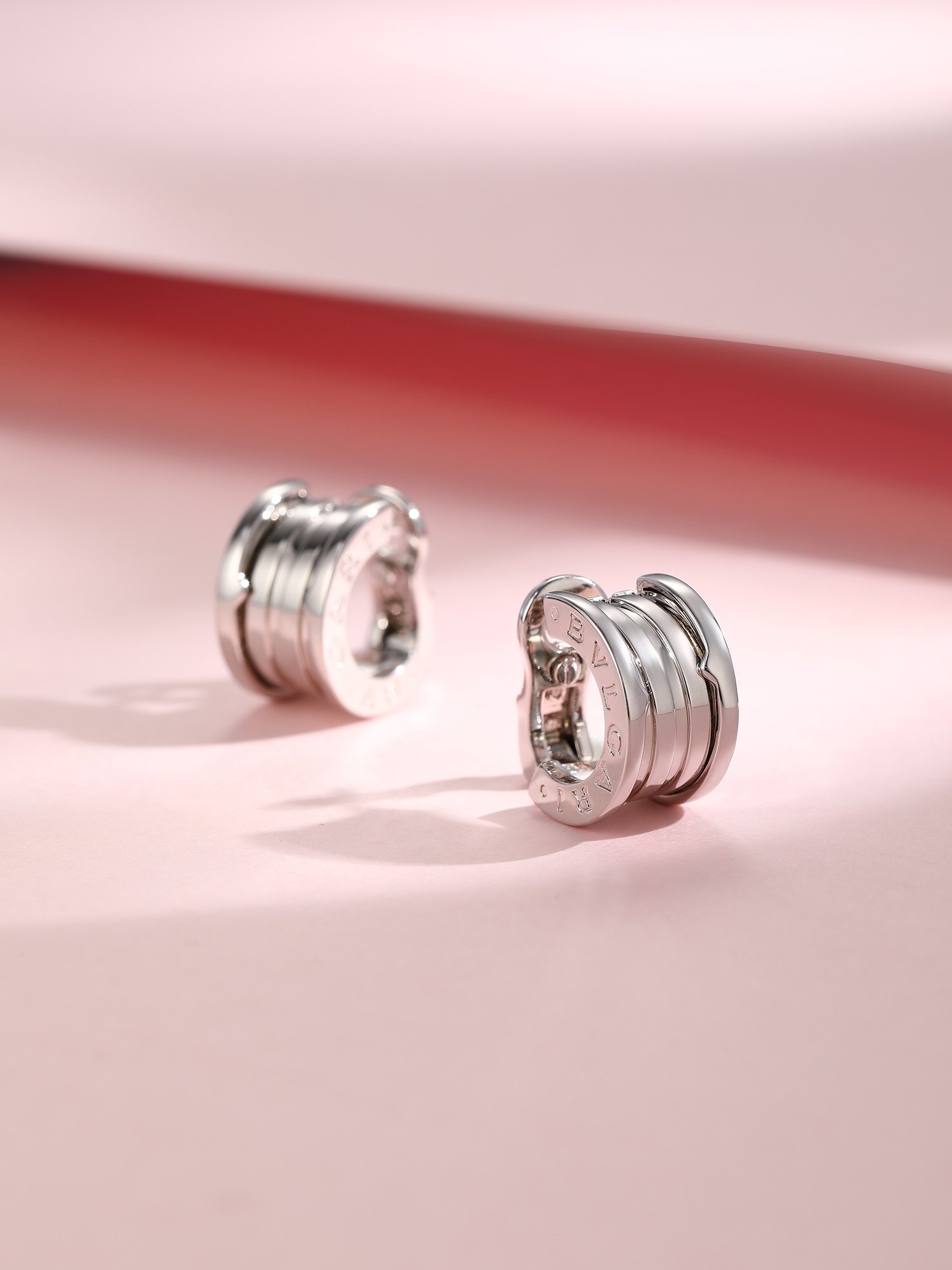 Three coil spring earrings - Image 8