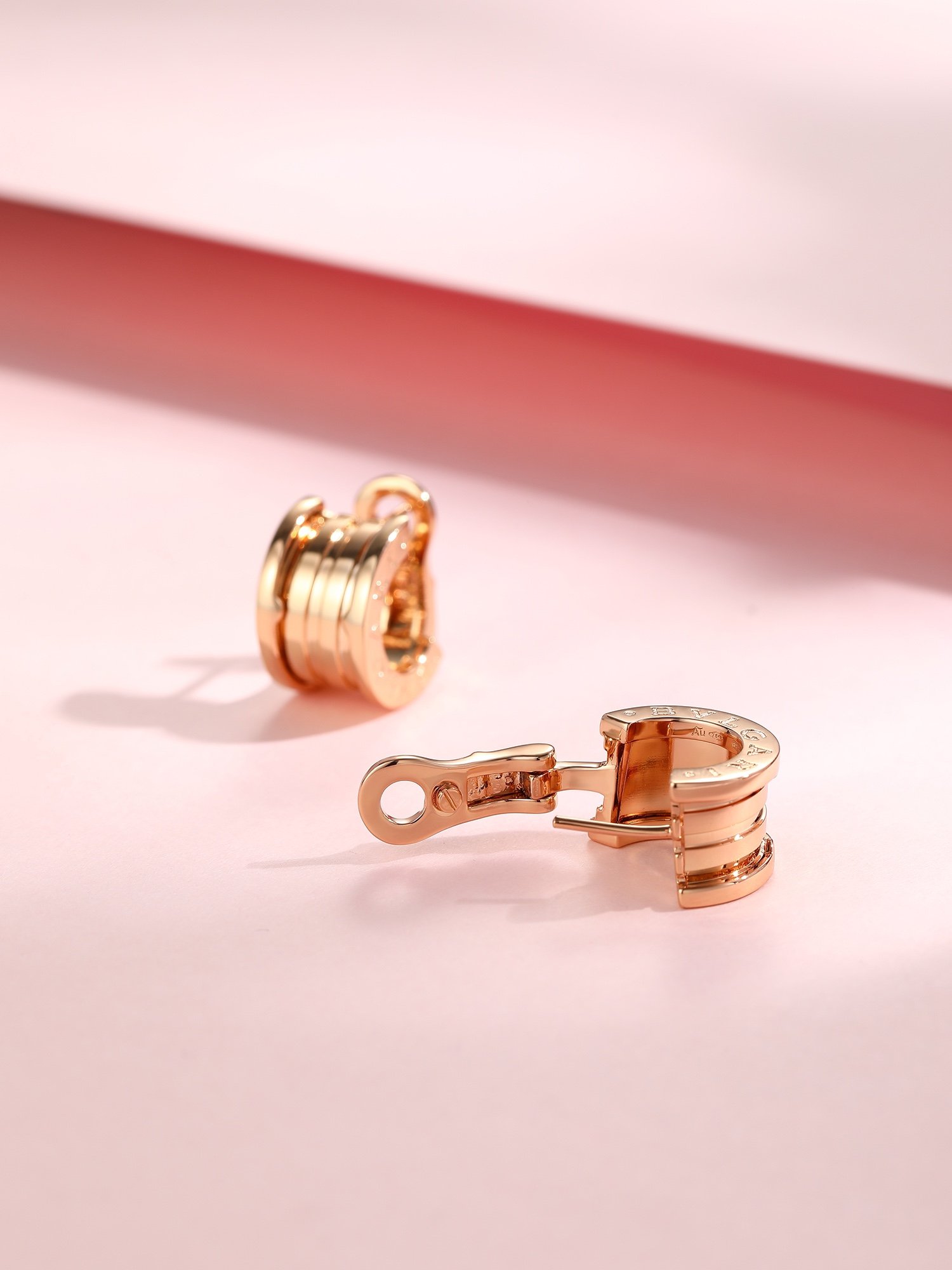 Three coil spring earrings - Image 7