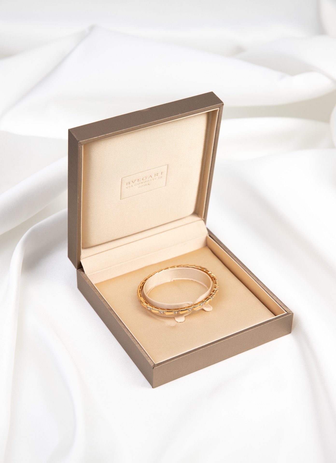 Serpenti Viper Diamond Snake Bracelet M - 图片 4