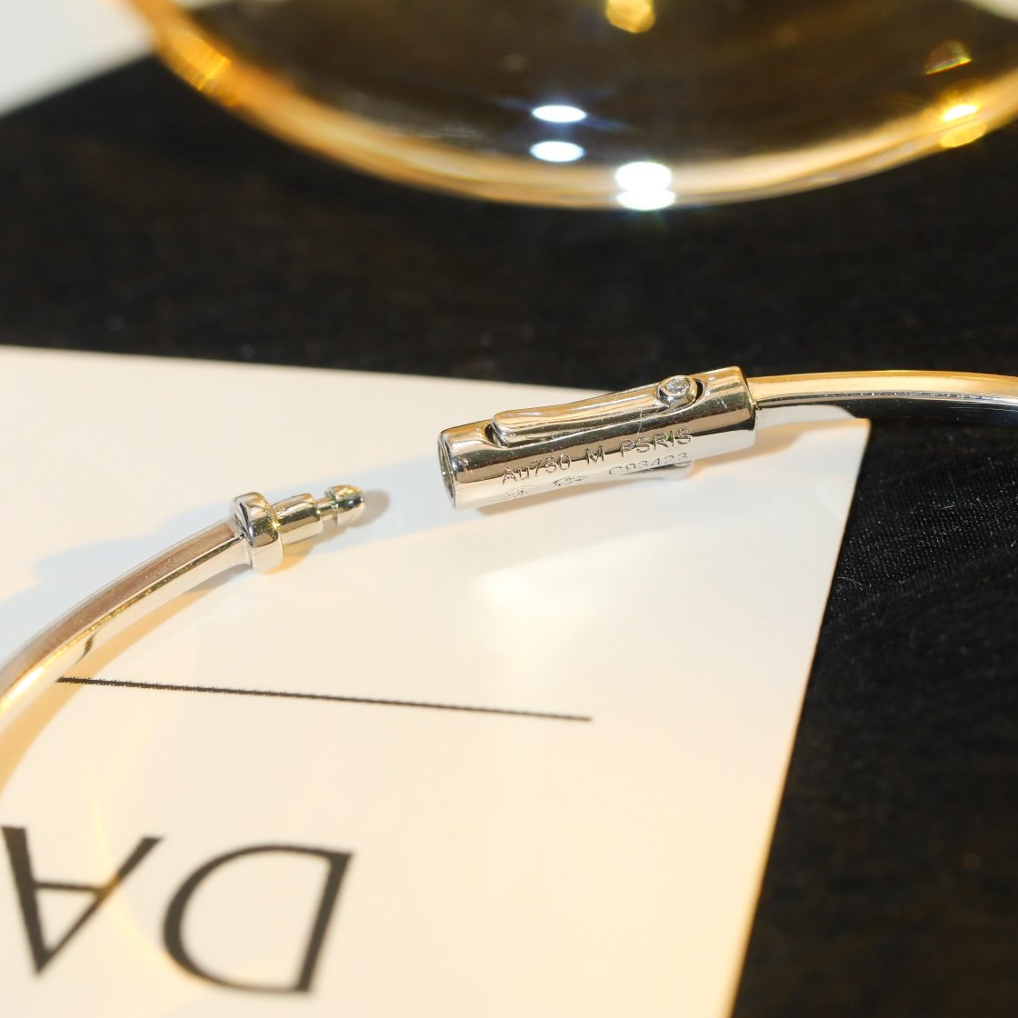 Messica Noa Three Diamond Sliding Bracelet (Color White) - 图片 7