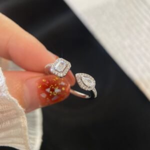 Messika My Twin sterling silver ring