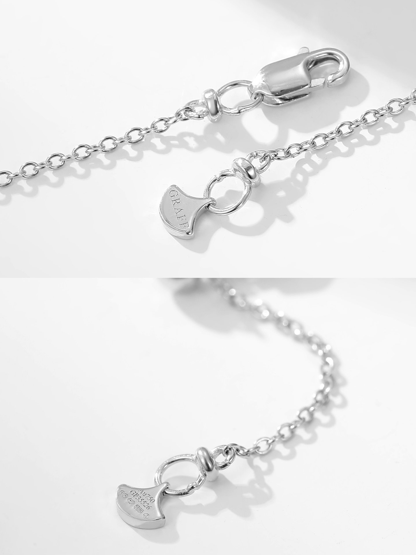 Romantic Butterfly Diamond Pendant (Small) 925 - Image 5