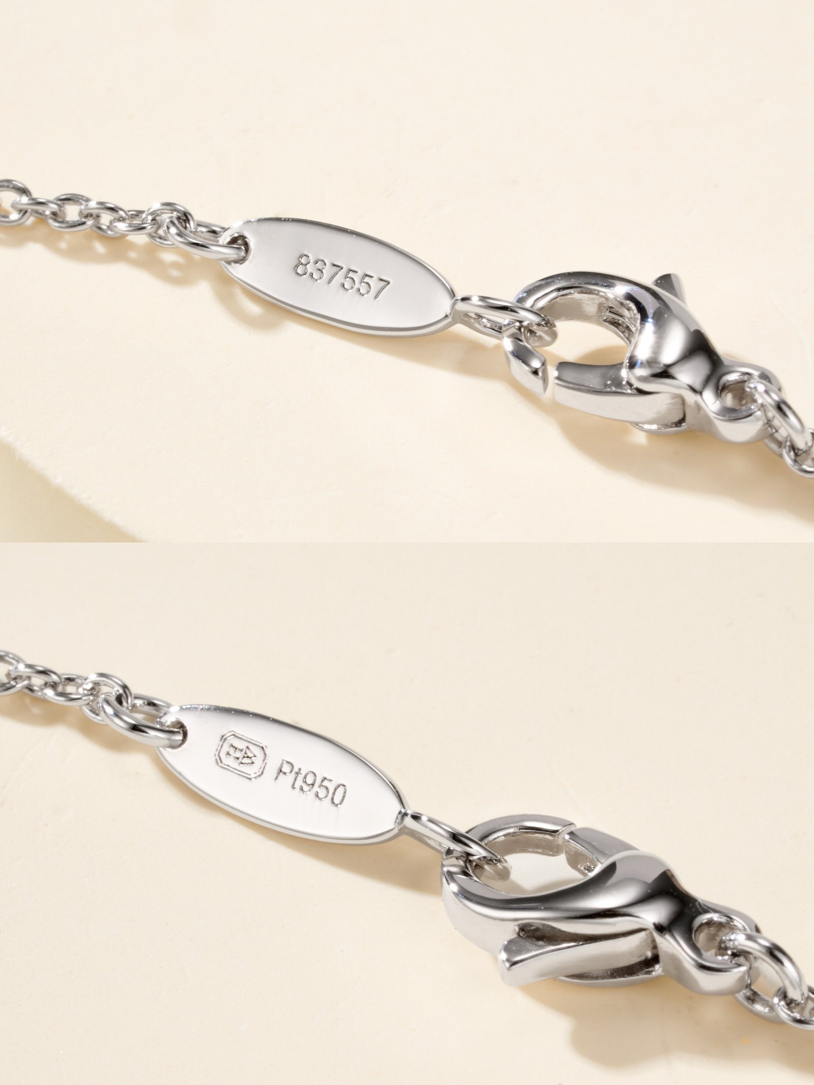 HW Clover Diamond Necklace - Image 19