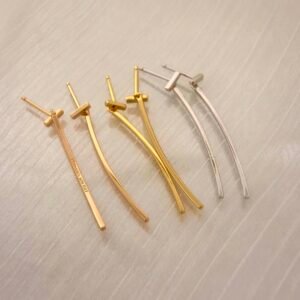 T-shaped long earrings